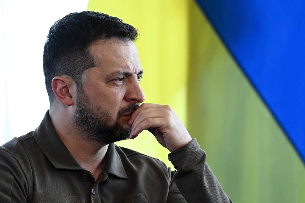 Volodymyr Zelensky.