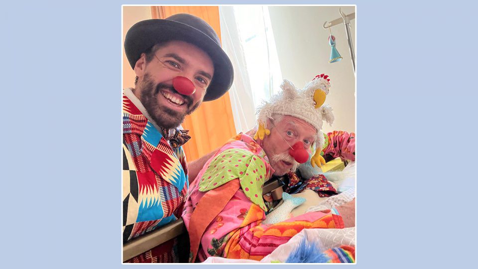 Guillaume et Patch Adams!