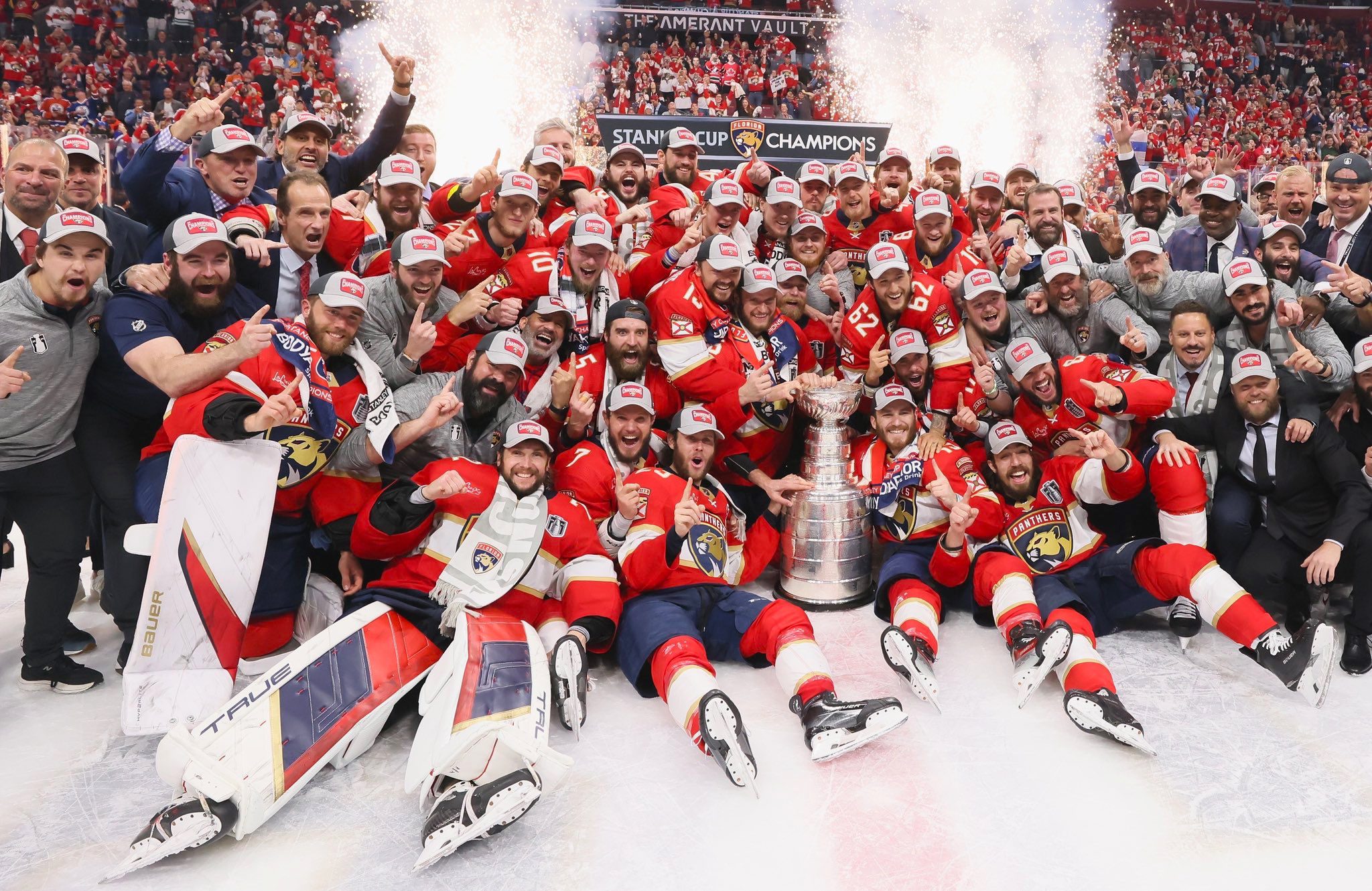 Les Panthers sont les champions de la Coupe Stanley 2024.