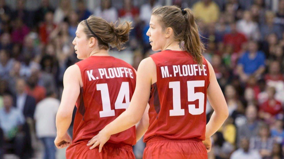 Katherine et Michelle Plouffe.