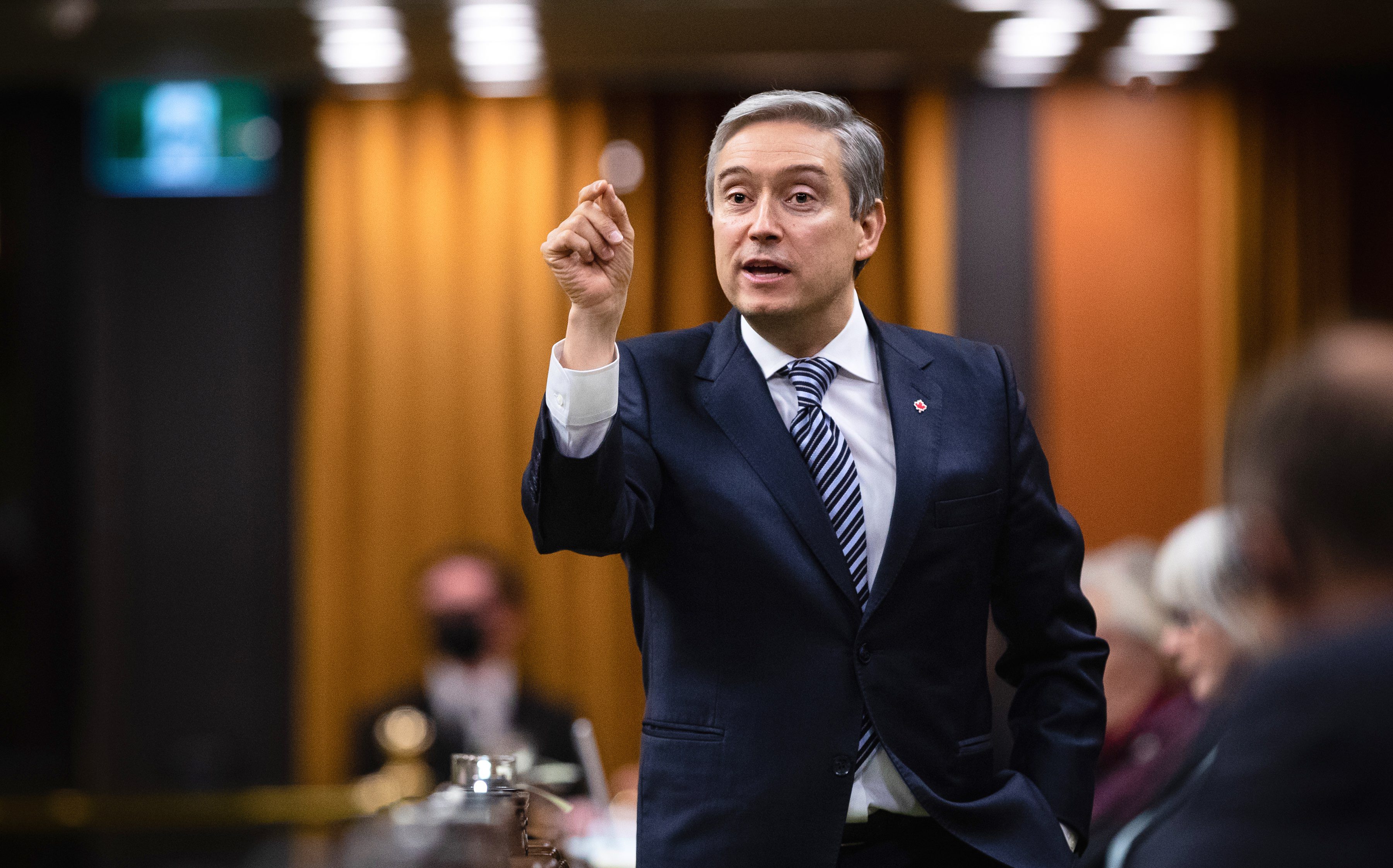 François-Philippe Champagne est le ministre fédéral de l’Innovation, des Sciences et de l’Industrie.