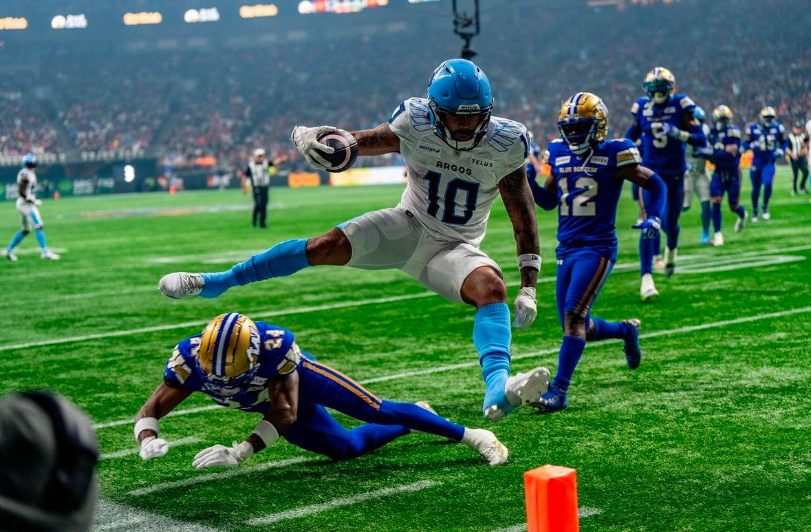 Les Argonauts remportent la 111e Coupe Grey.