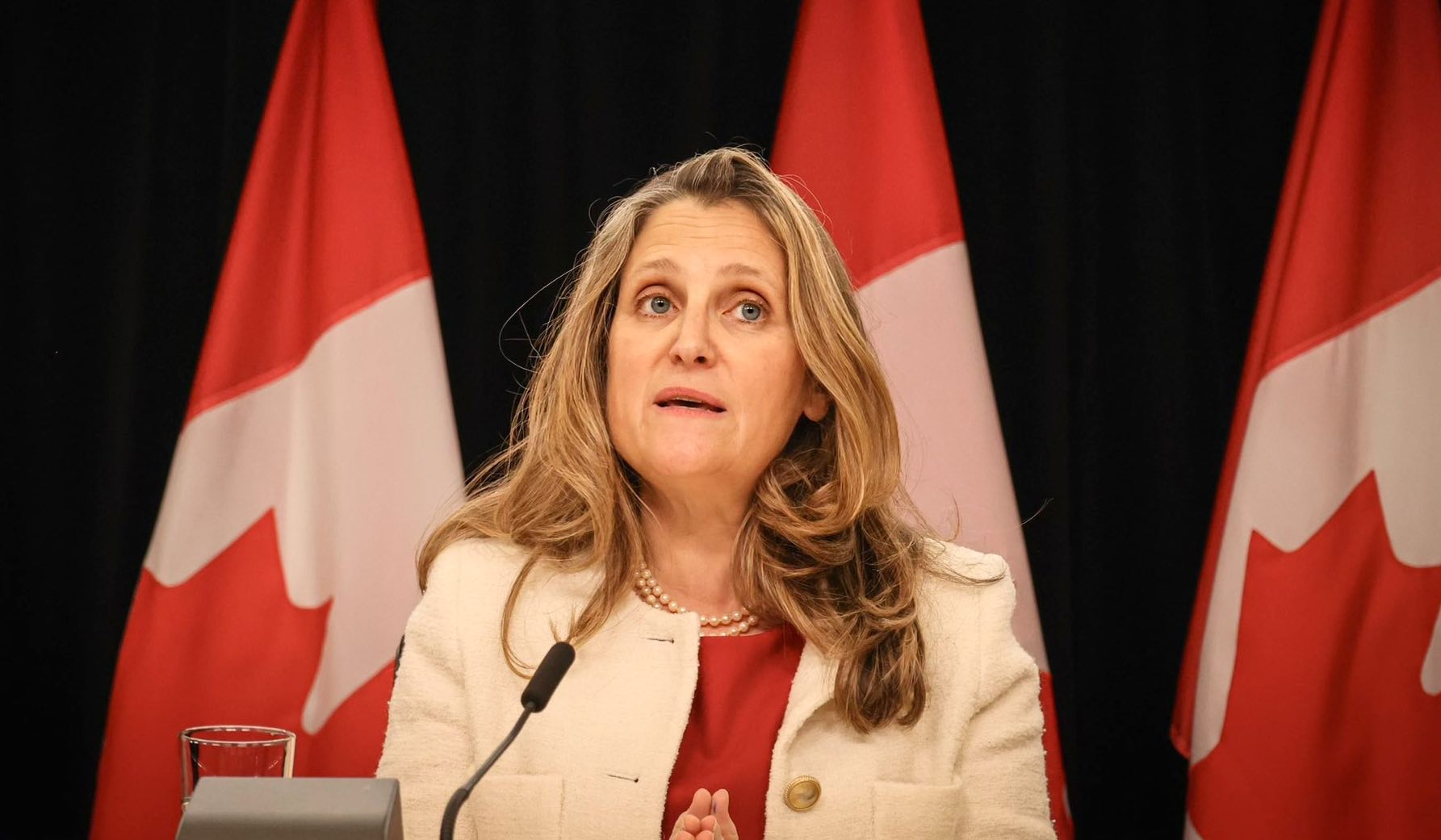 Chrystia Freeland.