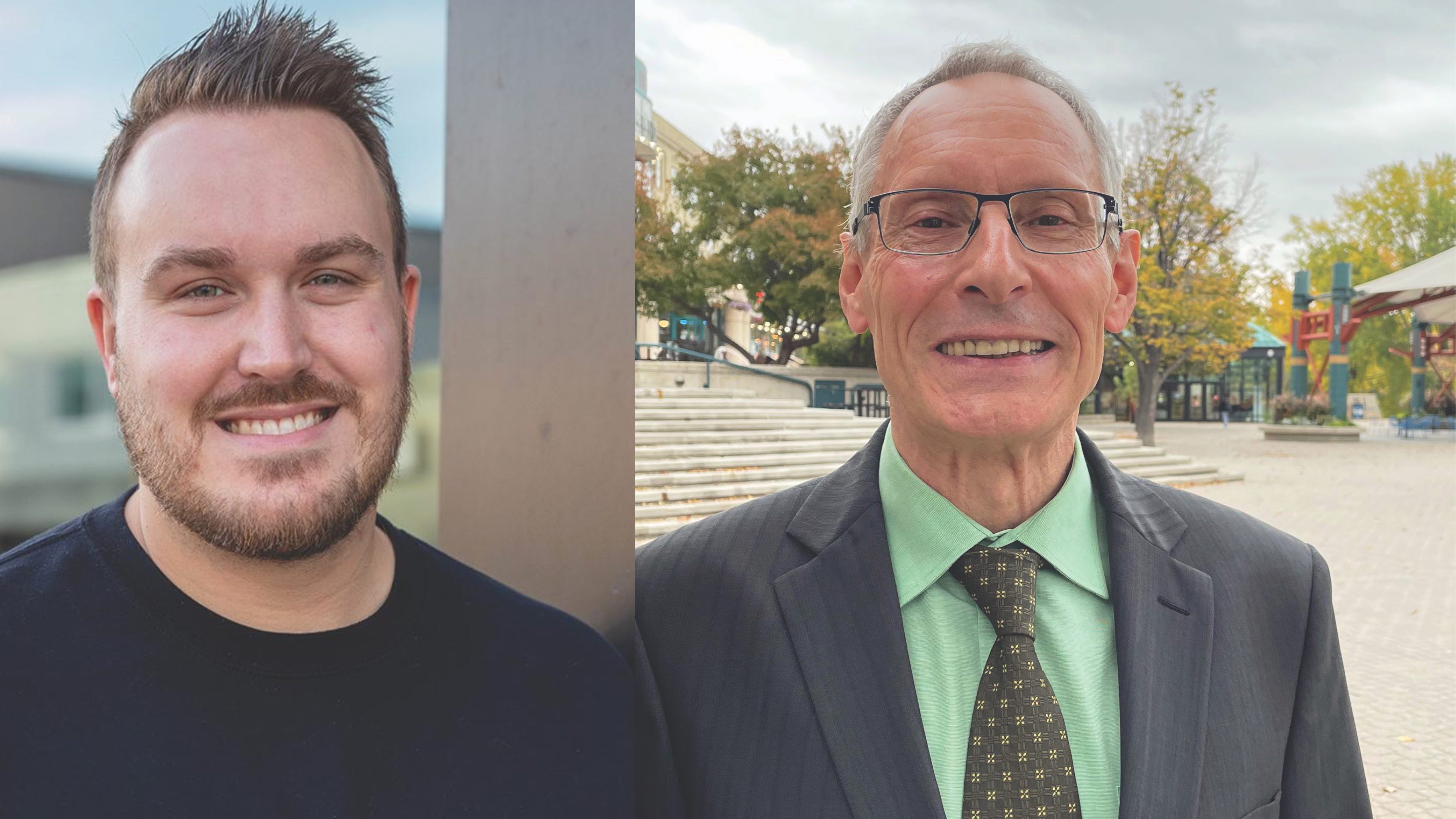 Derrek Bentley et Gilles Pelletier sont les deux seuls candidats à la présidence de la SFM. L'élection aura lieu le 17 décembre. (photos : Archives La Liberté)